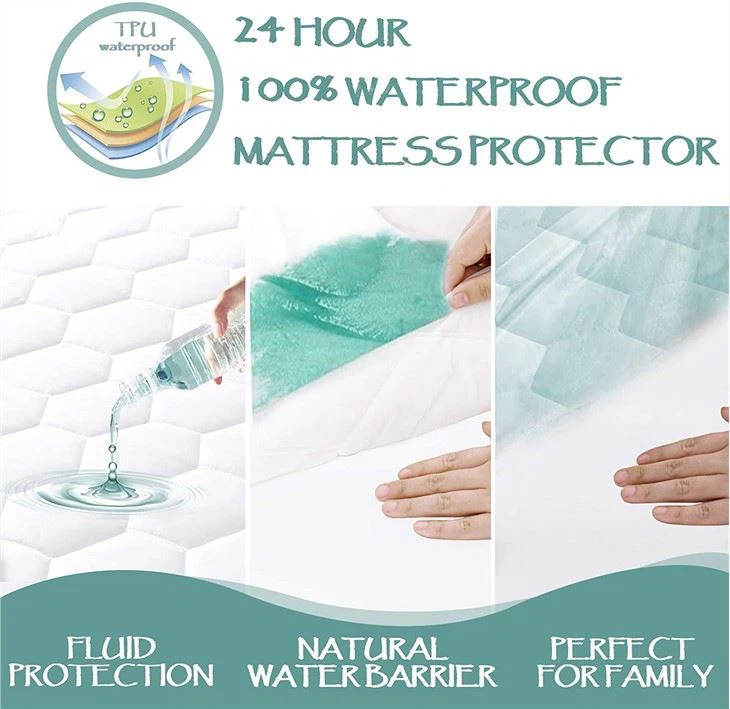 Quilted Waterproof Mattress Pad Quilted Waterproof Mattress Pad